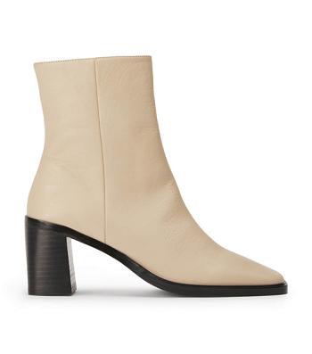 Light Yellow Tony Bianco Dream Vanilla Venice 7.5cm Ankle Boots | MILFT58295