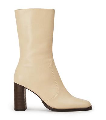 White Tony Bianco Atlanta Ecru Venice 8.5cm Ankle Boots | ILJZR49611