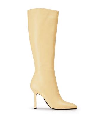 Yellow Tony Bianco Havana Butter Nappa 10.5cm Stiletto Boots | TILWZ70916